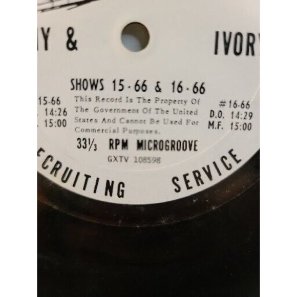 United States Army Recruiting Service  "EBONY & IVORY" Show # In Discription - Picture 6 of 6